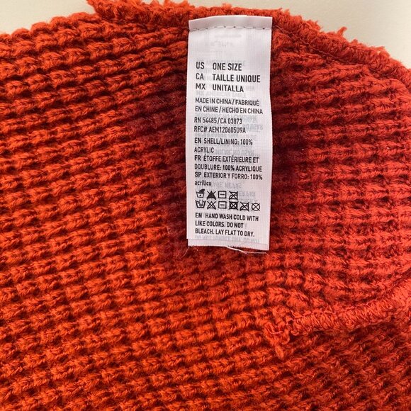 American Eagle Men's Waffle Knit Beanie Hat - Picture 6 of 7